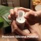 Elago Airpods Charging Station Pro - силиконова док станция за зареждане на Apple Airpods & Apple Airpods Pro (бяла) thumbnail 5
