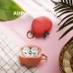 Elago Airpods Pro Peach Design Silicone Case - силиконов калъф с карабинер за Apple Airpods Pro (червен) thumbnail 5