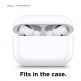 Elago Airpods Pro Earbuds Cover Plus Tips - антибактериални силиконови калъфчета с вградени тапички за Apple Airpods Pro (6 чифта) (бял-фосфор) thumbnail 9