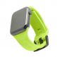 Urban Armor Gear Scout Strap - изключително здрава силиконова каишка за Apple Watch 42мм, 44мм (зелен неон) thumbnail