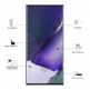 Eiger 3D Glass Full Screen Case Friendly Curved Tempered Glass - калено стъклено защитно покритие с извити ръбове за целия дисплей на Samsung Galaxy Note 20 Ultra (черен-прозрачен) thumbnail 3