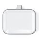 Satechi USB-C Wireless Charging Dock for Apple Airpods - USB-C док за зареждане на Apple Airpods Pro и Airpods 2 Wireless Charging Case (бял) thumbnail 3