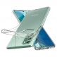 Spigen Liquid Crystal Case - тънък качествен силиконов (TPU) калъф за Samsung Galaxy Note 20 (прозрачен)  thumbnail 16