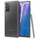 Spigen Liquid Crystal Case - тънък качествен силиконов (TPU) калъф за Samsung Galaxy Note 20 (прозрачен)  thumbnail 17