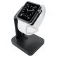 Macally Apple Watch Stand - луксозна алуминиева поставка за Apple Watch (черна) thumbnail
