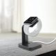 Macally Apple Watch Stand - луксозна алуминиева поставка за Apple Watch (черна) thumbnail 13