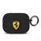Ferrari Airpods Pro Silicone Case - силиконов калъф с карабинер за Apple Airpods Pro (черен) thumbnail
