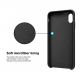 Vennus Silicone Case Lite - силиконов (TPU) калъф за Huawei P40 Lite (тъмносин) thumbnail 4
