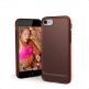 Urban Armor Gear Lucent Case - удароустойчив силиконов калъф за iPhone SE (2020), iPhone 8, iPhone 7 (оранжев-прозрачен)  thumbnail