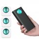 Baseus Ambilight Power Bank with Digital Display Quick Charge - външна батерия 20000 mAh с 2xUSB и USB-C изходи за зареждане на смартфони и таблети (черен) thumbnail 7