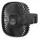 Baseus Natural Wind Magnetic Rear Seat Fan (CXZR-01) - USB вентилатор, прикрепящ се към седалката на кола (черен) thumbnail 2