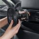 Baseus Natural Wind Magnetic Rear Seat Fan (CXZR-01) - USB вентилатор, прикрепящ се към седалката на кола (черен) thumbnail 16