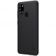 Nillkin Super Frosted Shield Case - поликарбонатов кейс за Samsung Galaxy A21s (черен) thumbnail