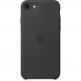 Apple Silicone Case - оригинален силиконов кейс за iPhone SE (2020) iPhone 8, iPhone 7 (черен) thumbnail 2