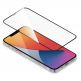 Torrii BodyGlass 3D Full Cover Anti-Bacterial Glass - калено стъклено защитно покритие с антибактериално покритие за целия дисплей на iPhone 12 mini (прозрачен-черен) thumbnail 3
