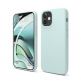 Elago Soft Silicone Case - силиконов (TPU) калъф за iPhone 12 mini (зелен) thumbnail