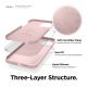 Elago Soft Silicone Case - силиконов (TPU) калъф за iPhone 12 mini (розов) thumbnail 4