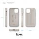 Elago Armor Case - удароустойчив силиконов (TPU) калъф за iPhone 12 mini (бежов) thumbnail 5
