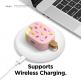 Elago Airpods Pro Ice Cream Design Silicone Case - силиконов калъф с карабинер за Apple Airpods Pro (светлорозов)  thumbnail 3