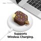 Elago Airpods Pro Ice Cream Design Silicone Case - силиконов калъф с карабинер за Apple Airpods Pro (кафяв)  thumbnail 3