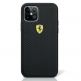 Ferrari On Track Perforated Hard Case - кожен кейс за iPhone 12, iPhone 12 Pro (черен) thumbnail