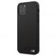 BMW M Collection PU Carbon Hard Case - кожен кейс за iPhone 12, iPhone 12 Pro (черен) thumbnail