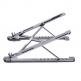 Portable Folding Aluminum Laptop Stand S - преносима алуминиева сгъваема поставка за MacBook и лаптопи от 11 до 13.8 инча (тъмносив) thumbnail
