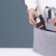 Portable Folding Aluminum Laptop Stand S - преносима алуминиева сгъваема поставка за MacBook и лаптопи от 11 до 13.8 инча (тъмносив) thumbnail 6