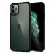 Spigen Ultra Hybrid Case - хибриден кейс с висока степен на защита за iPhone 11 Pro (черен) thumbnail 3