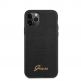 Guess Lizard Case - дизайнерски кейс с висока защита за iPhone 11 Pro (черен) thumbnail 5