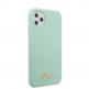 Guess Hard Silicone Case - силиконов (TPU) калъф за iPhone 11 Pro (светлозелен) thumbnail 7