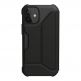 Urban Armor Gear Metropolis Supple Italian Leather (LTHR) - удароустойчив хибриден кейс тип портфейл за iPhone 12 Mini (черен) thumbnail 3