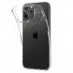 Spigen Liquid Crystal Case - тънък силиконов (TPU) калъф за iPhone 12, iPhone 12 Pro (прозрачен)  thumbnail 5