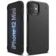 Ringke Onyx Case - силиконов (TPU) калъф за iPhone 12 mini (черен) thumbnail