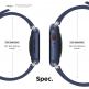 Elago Watch Sport Strap - силиконова (fluoro rubber) каишка за Apple Watch 38мм, 40мм  (тъмносин) thumbnail 6