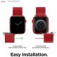 Elago Watch Sport Strap - силиконова (fluoro rubber) каишка за Apple Watch 38мм, 40мм (червен) thumbnail 4
