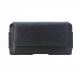 Honju Horizon Belt Leather Case Universal 3XL Slim - кожен (естествена кожа) калъф за iPhone 12/12 Pro, iPhone 11/11 Pro, iPhone X/XS, iPhone 8 Plus, iPhone 7 Plus и смартфони до 6.1 инча (черен) thumbnail
