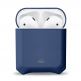 Eiger North AirPods Protective Case - удароустойчив силиконов калъф за Apple Airpods и Apple Airpods 2 (тъмносин) thumbnail 3