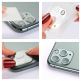 Wozinsky Full Camera Glass - предпазен стъклен протектор за камерата на iPhone 12 mini (прозрачен) thumbnail 6