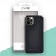 Case FortyFour No.1 Case - силиконов (TPU) калъф за iPhone 12 Pro Max (черен) thumbnail