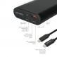 4smarts Power Bank Enterprise 2 20000mAh 130W with Quick Charge and PD - външна батерия с USB-C изход и технологии за бързо зареждане (черен) thumbnail 2