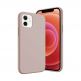 SwitchEasy Skin Case - силиконов (TPU) калъф за iPhone 12, iPhone 12 Pro (розов) thumbnail