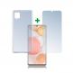 4smarts 360° Protection Set Limited Cover - тънък силиконов кейс и стъклено защитно покритие за дисплея на Samsung Galaxy A42 5G (прозрачен) thumbnail