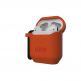 Urban Armor Gear Standard Issue Silicone Case 001 - удароустойчив силиконов калъф с карабинер за Apple Airpods и Apple Airpods 2 (оранжев) thumbnail 10
