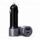 Satechi 72W Type-C PD Car Charger - зарядно за кола с USB и USB-C изходи и технология за бързо зареждане (черен) thumbnail