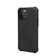 Urban Armor Gear Metropolis LT Supple Italian Leather (LTHR) - удароустойчив хибриден (естествена кожа и TPU) кейс за iPhone 12, iPhone 12 Pro (черен) thumbnail