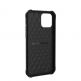 Urban Armor Gear Metropolis LT Supple Italian Leather (LTHR) - удароустойчив хибриден (естествена кожа и TPU) кейс за iPhone 12, iPhone 12 Pro (черен) thumbnail 2