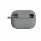 Urban Armor Gear Soft Touch U Silicone Case - удароустойчив силиконов калъф с карабинер за Apple Airpods Pro (сив) thumbnail 8