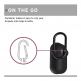 Urban Armor Gear Soft Touch U Silicone Case - удароустойчив силиконов калъф с карабинер за Apple Airpods и Apple Airpods 2 (черен) thumbnail 8