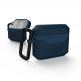Urban Armor Gear Standard Issue Hard Case 001 - водо и удароустойчив силиконов (TPU) кейс с карабинер за Apple Airpods Pro (син) thumbnail